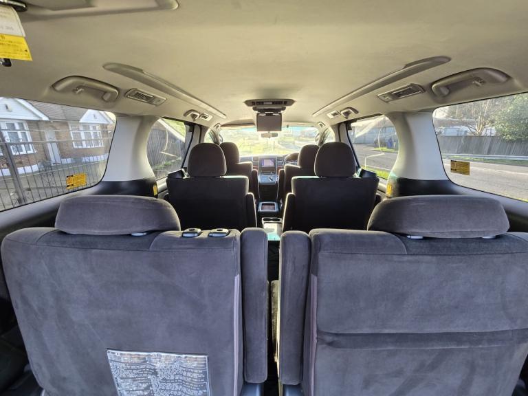 2010 Toyota Vellfire G PURPLE 2.4 PETROL 2010(60) ULEZ FREE, 7 SEATERS MPV Petrol Automatic