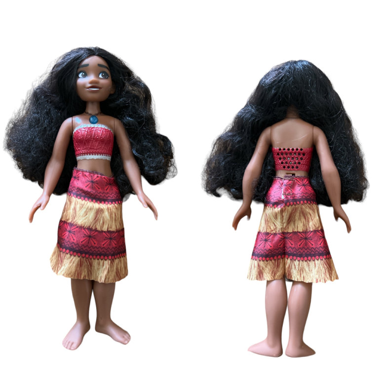 Moana Singing Doll 10” Tall In Good Working Condition Fully Working 