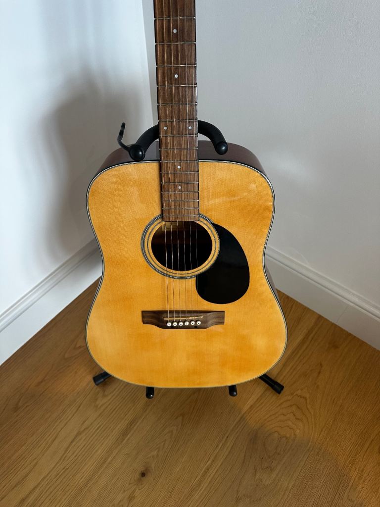 Hand crafted Crafter Silver Series HD24 HD-24/NT Acoustic Guitar