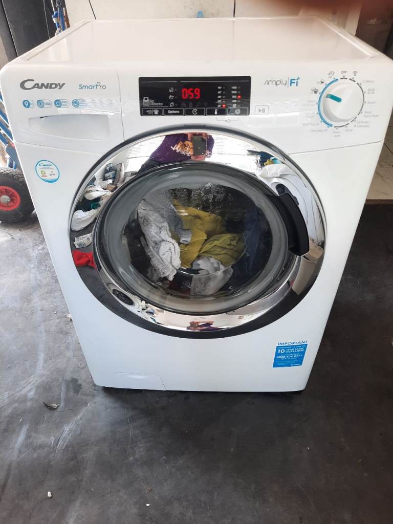 Candy 9kg Smart Touch Washing Machine –can deliver locally