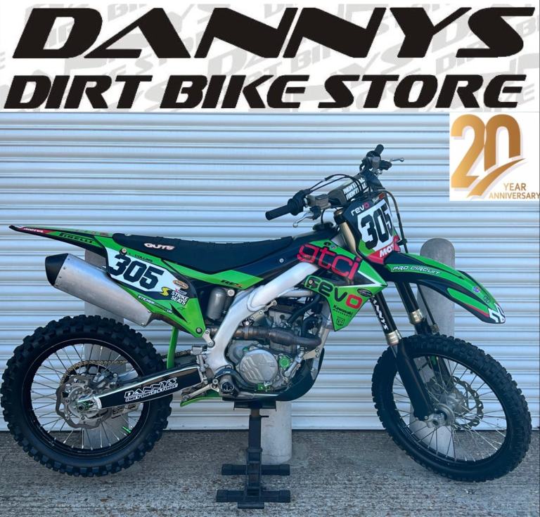 DANNYS DIRT BIKES KAWASAKI KXF 250 2022 KX 250 IDEAL STARTER BIKE CRF YZF SXF