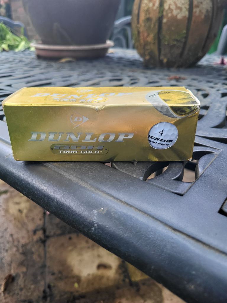 Dunlop Tour Gold Golf Balls - NEW