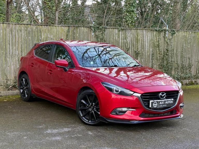 2017 Mazda Mazda3 2.2 SKYACTIV-D Sport Nav Euro 6 (s/s) 5dr HATCHBACK Diesel Manual