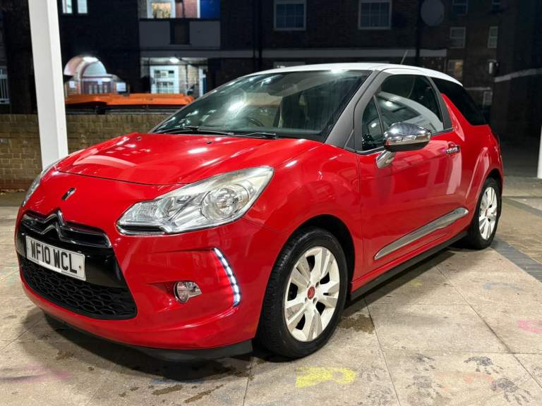 Citroen, DS3, Hatchback, 2010, Manual, 1598 (cc), 3 doors