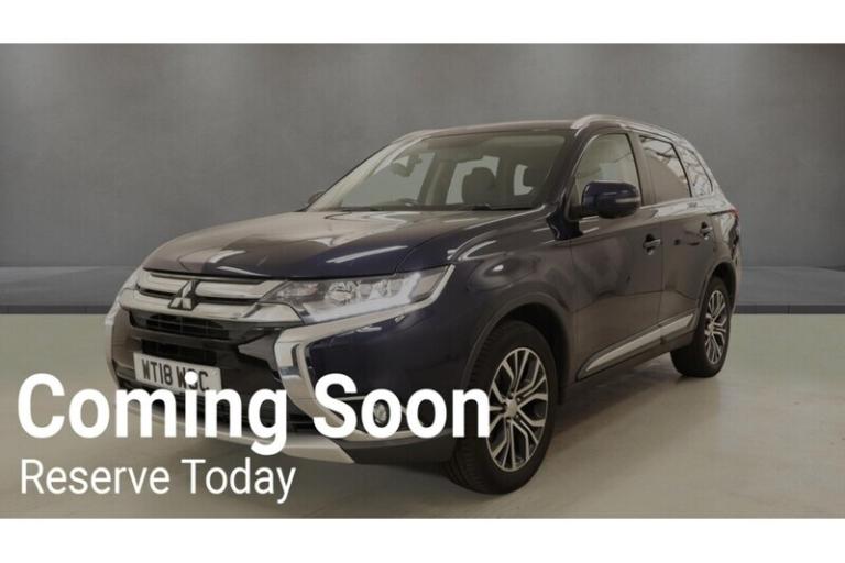 2018 Mitsubishi Outlander DI-D 4 SUV Diesel Manual