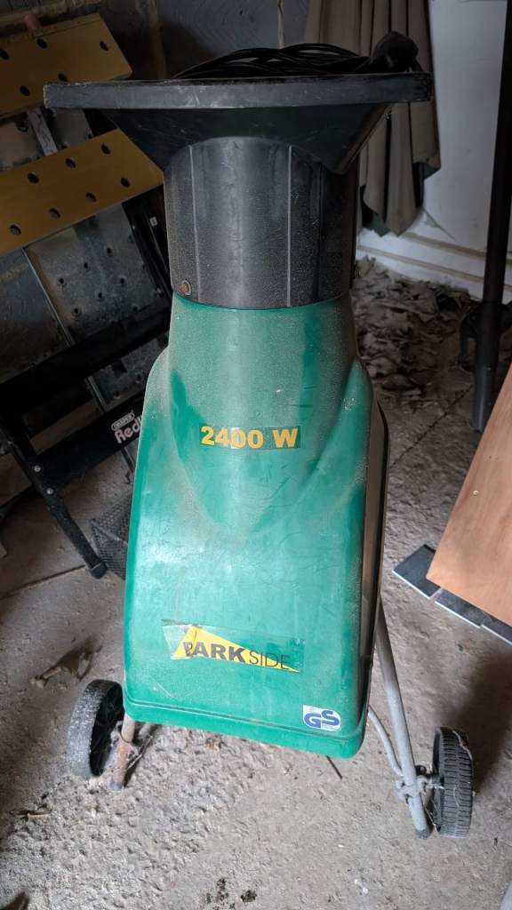 Parkside 2400W Garden Shredder - Good Condition