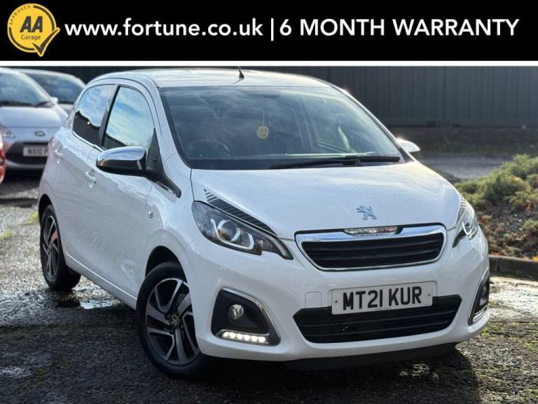 2021 Peugeot 108 1.0 Collection Hatchback 5dr Petrol Manual Euro 6 (s/s) (72 ps) Hatchback Petrol...