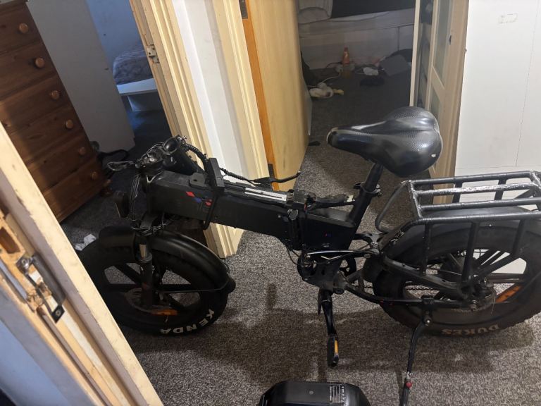 Electric folding bike 