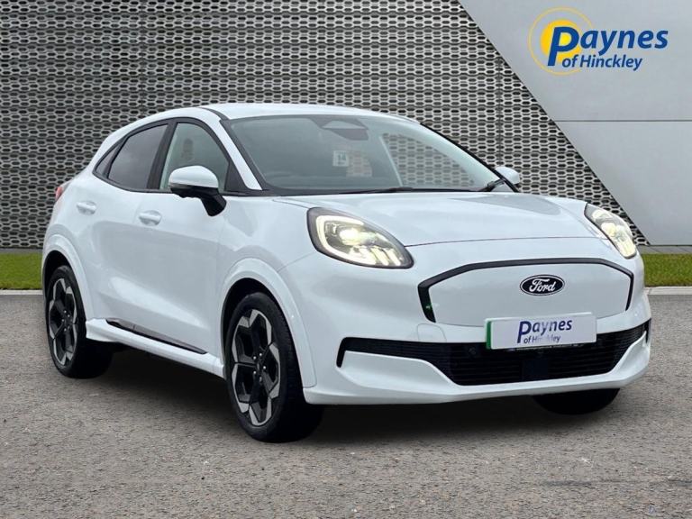 2025 Ford Puma Gen-E Premium Standard Range 43kWh Frozen White Driver Assist Pk