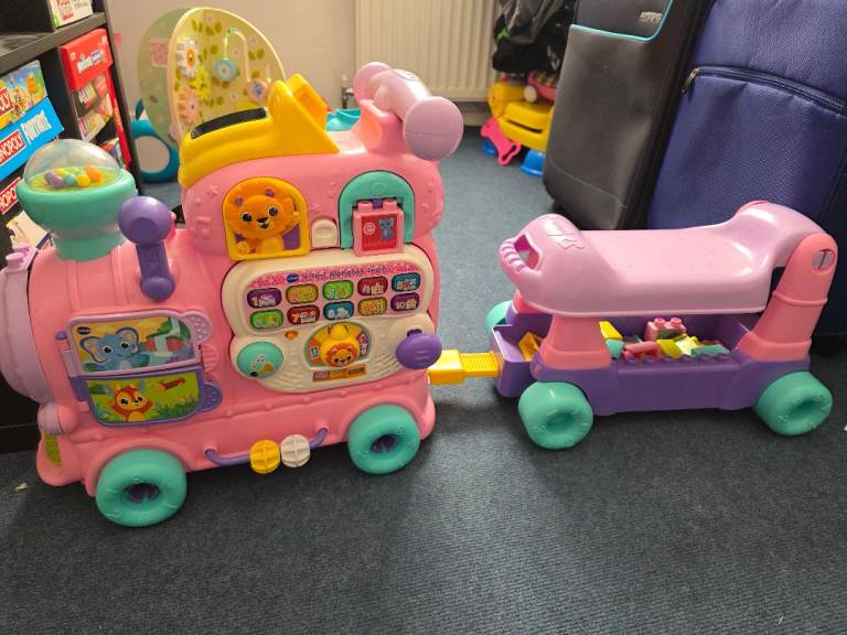 VTech Baby 4-in-1 Alphabet Train Ride On