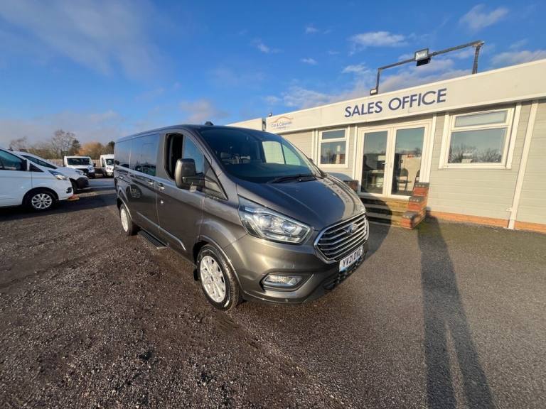 2021 Ford Tourneo Custom 2.0 320 EcoBlue Titanium Minibus Double Cab 5dr Diesel Manual L2 Euro 6 ...