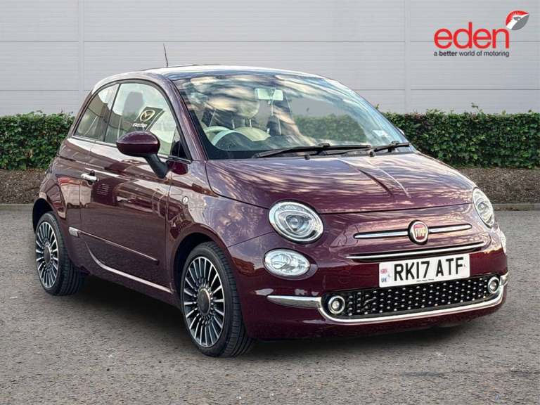 2017 Fiat 500 0.9 TwinAir Lounge 3dr HATCHBACK PETROL Manual