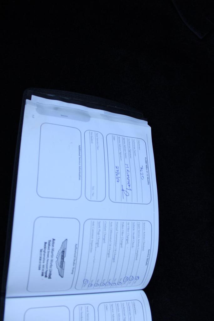  Aston Martin Vanquish Petrol Automatic