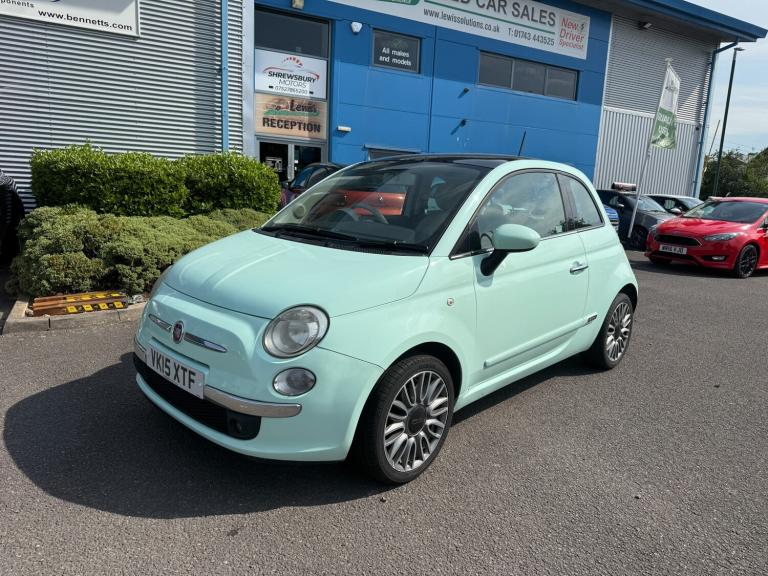 2015 Fiat 500 1.2 Lounge Hatchback 3dr Petrol Manual Euro 6 (s/s) (69 bhp)