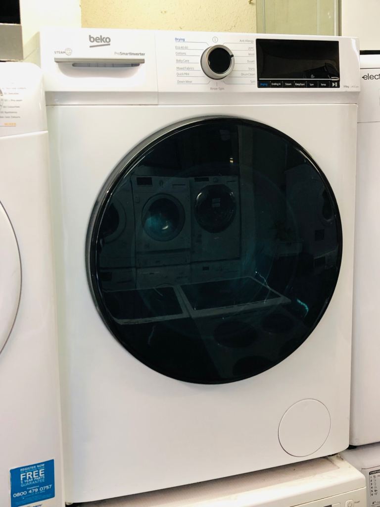 Beko pro smart inverter 7kg wash & 5dry washer dryer like new 