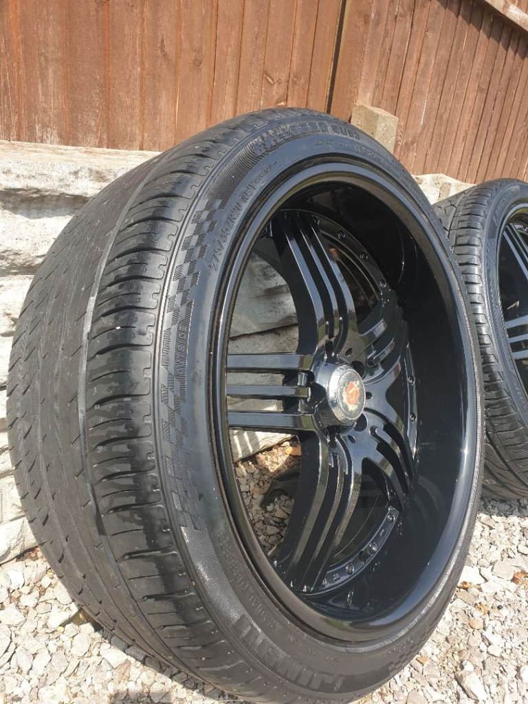 20 Inch Alloy Wheels with tyres