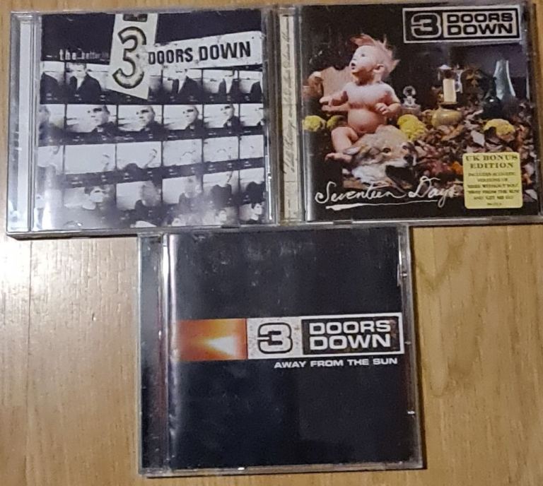 3 DOORS DOWN CD ALBUMS