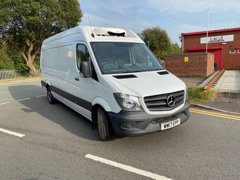 Mercedes Sprinter Fridge (-1C) ULEZ Euro 6 Lwb 2017 152k miles Mot,No Vat.