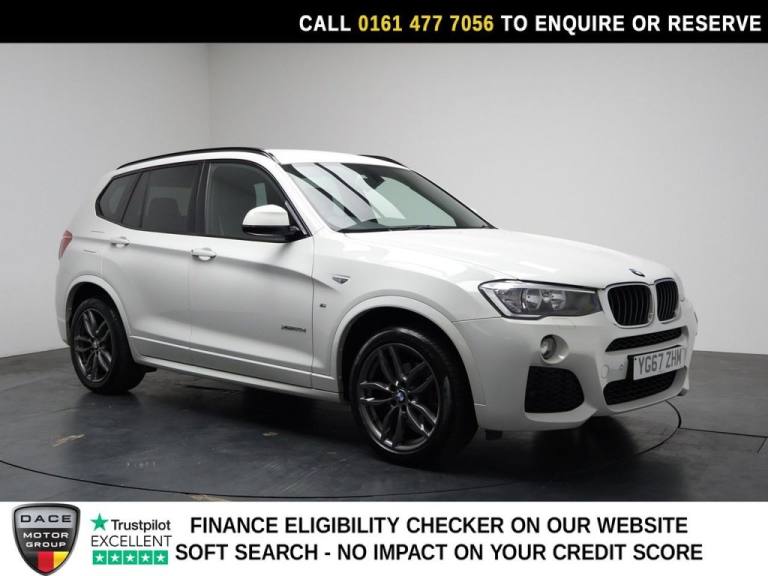 2017 BMW X3 2.0 20d M Sport SUV 5dr Diesel Auto xDrive Euro 6 (s/s) (190 ps) ESTATE Diesel Automatic