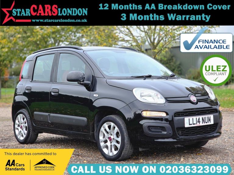 2014 Fiat Panda 0.9 TwinAir [85] Easy 5dr Dualogic HATCHBACK PETROL Automatic