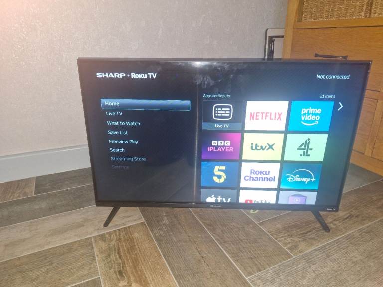 32" sharp Roku Tv