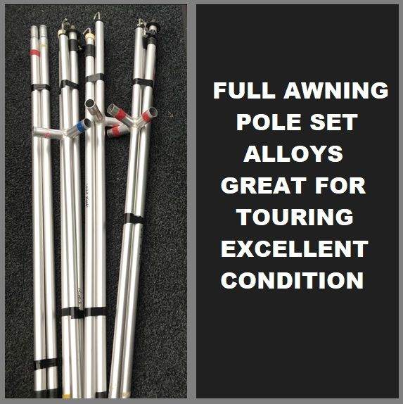 Caravan Awning Alloy Frame Only EXCELLENT CONDITION