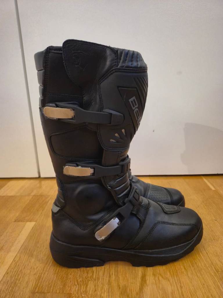 Size 9 - BELA Senior WR Motorbike Touring Boots Black