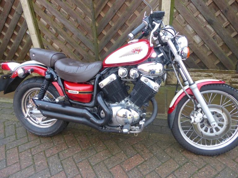 YAMAHA VIRAGO 535 CRUISER N REG LOW MILES 1 YEARS MOT