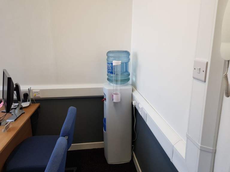 77 sq ft office in BD8, next to city centre. Includes ALL utility bills.