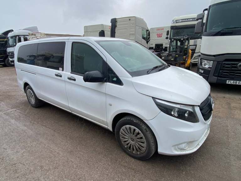 2021 21 REG MERCEDES-BENZ VITO TOURER PRO 9 SEATER MINIBUS AUTO DAMAGED SALVAGE