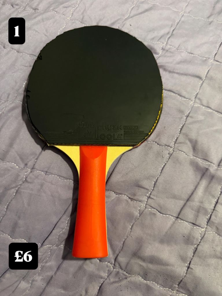 Table Tennis Bats