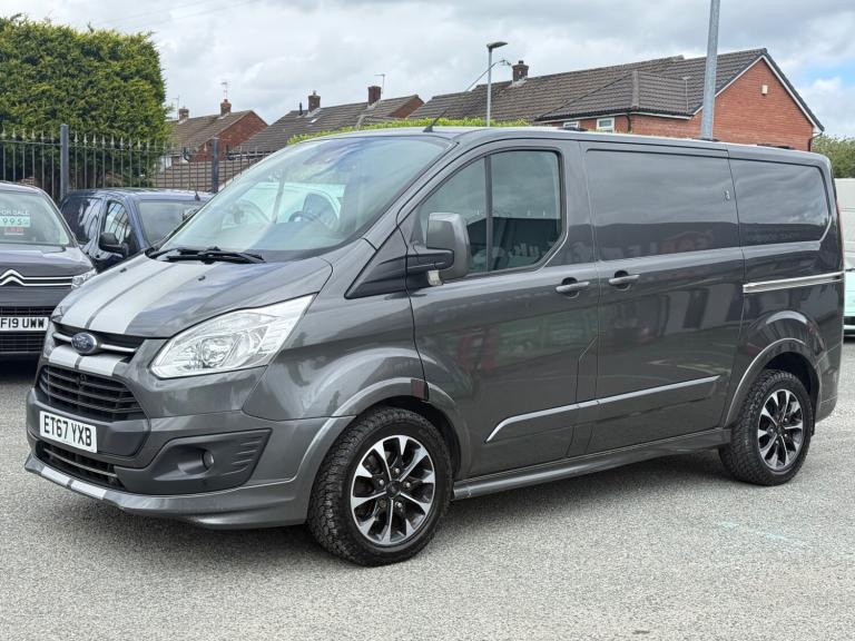 2018 67 FORD TRANSIT CUSTOM SPORT 2.0 170PS AUTOMATIC GREY FSH NEW WET BELT