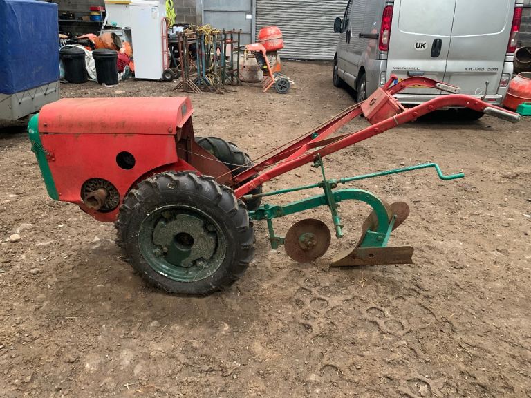Vintage 2wheel tractor/plough
