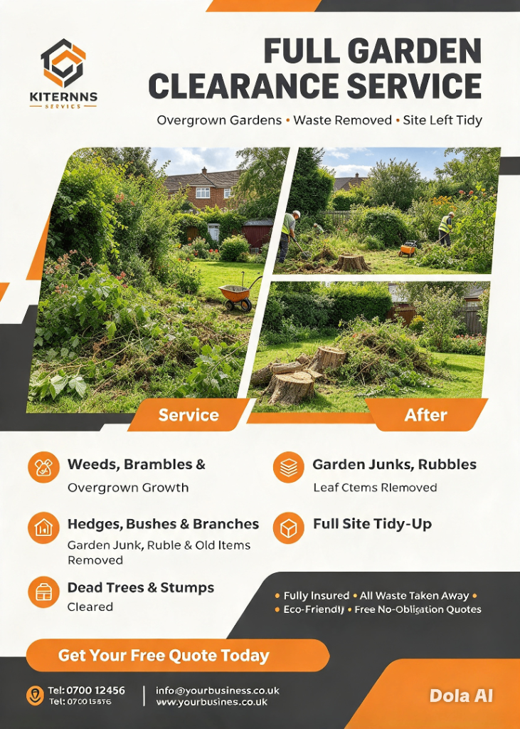Garden clearance 