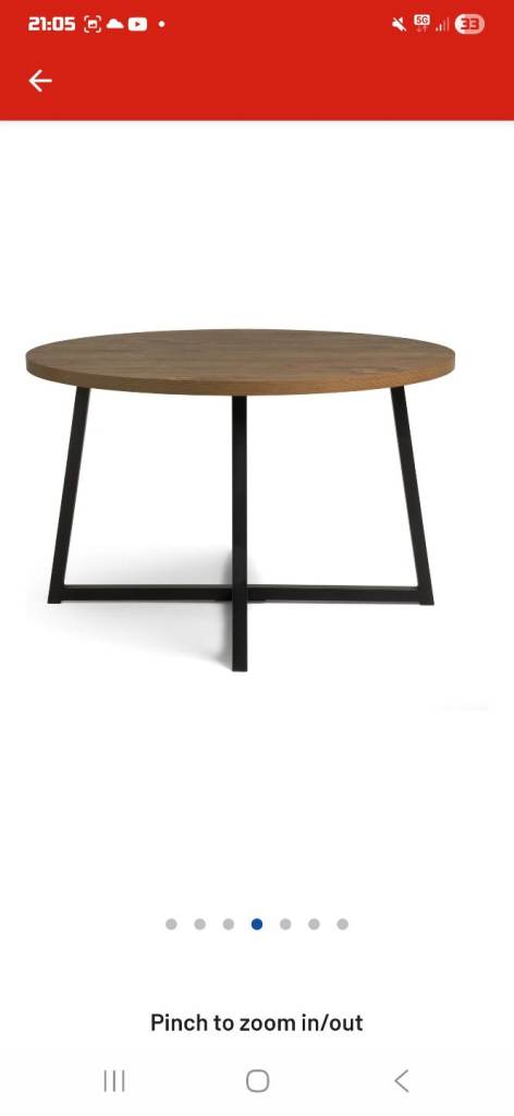 Dining room table + 4 Chairs