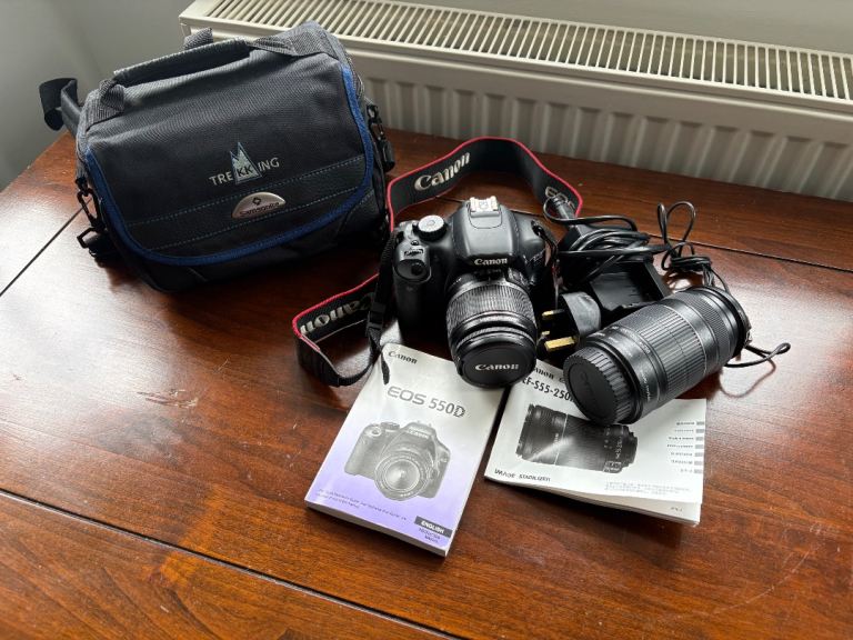 Canon EOS 550D starter kit bundle 