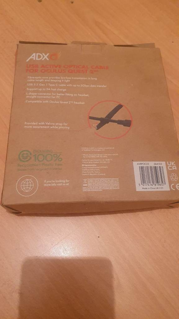 Firelink 5 Metre Right-Angled USB-C High Speed Optical Cable