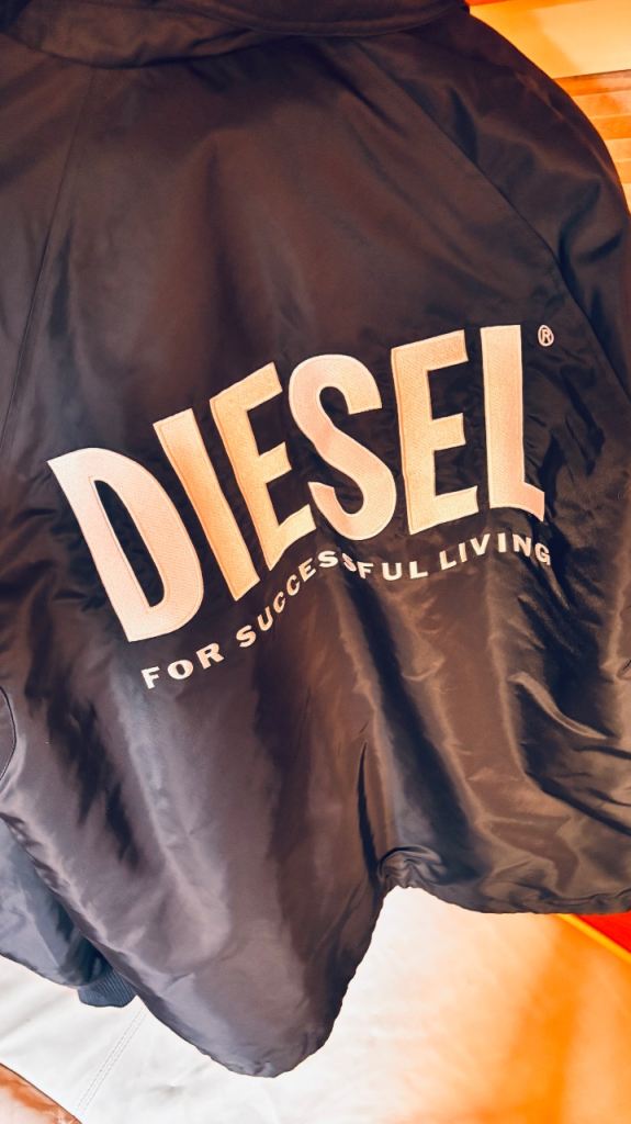 Diesel Black Jacket - Good Condition