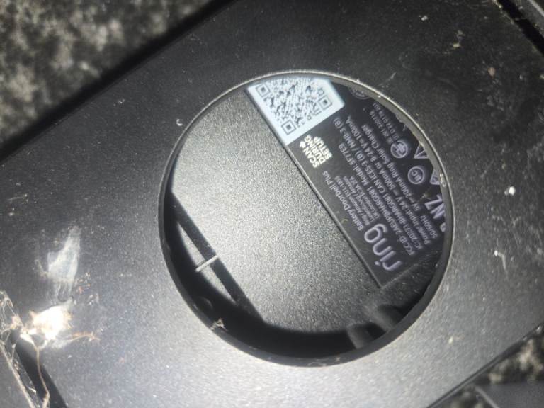 Faulty Ring doorbell plus & working chime