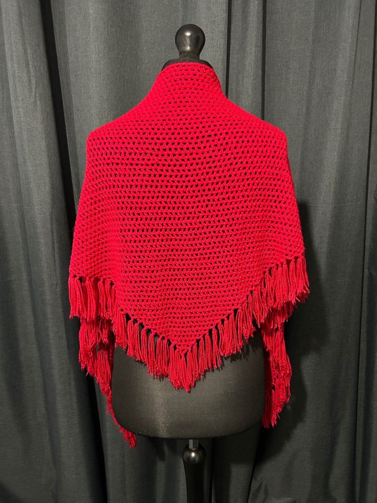 Shawl - Lipstick 2
