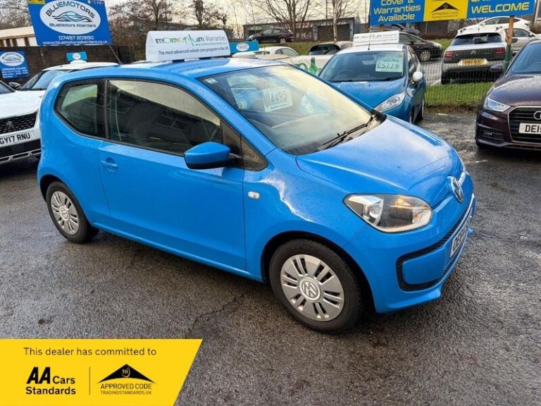 2014 Volkswagen up! 1.0 BlueMotion Tech Move Up 3dr HATCHBACK PETROL Manual