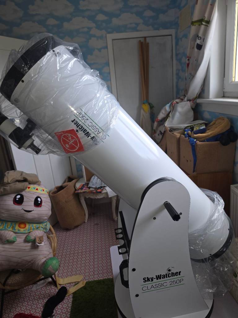 Sky‑Watcher 250P Dobsonian Telescope – 10” Aperture + Laser Collimator ...
