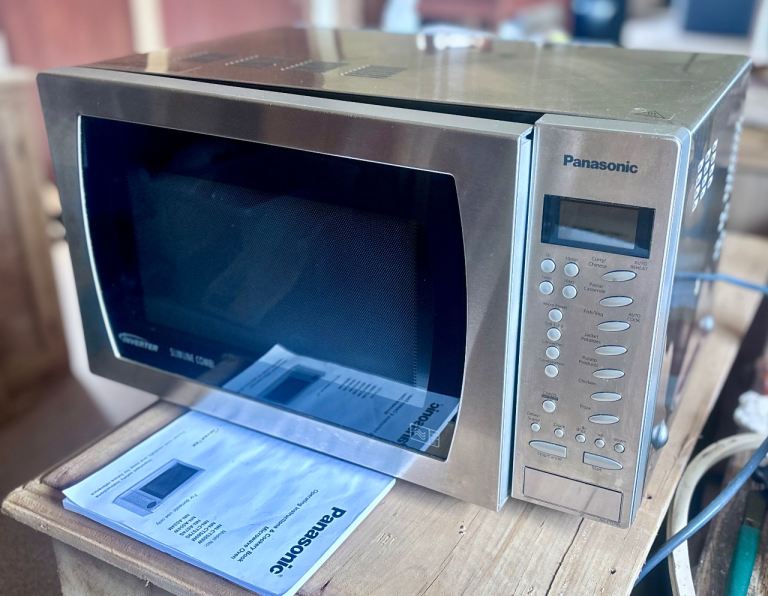 Panasonic NN-CT585S Combination Microwave Oven - Good Condition