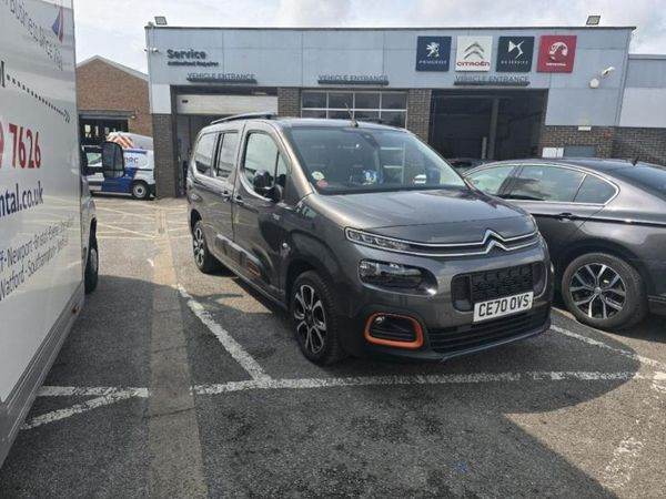 2020 Citroen Berlingo 1.5 BlueHDi 130 Flair XTR XL 5dr EAT8 [7 seat] MPV DIESEL Automatic