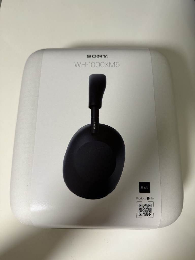 Sony WH-1000XM6 Headphones – Brand New, Black