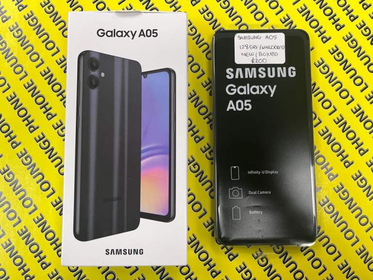 Samsung Galaxy A05 128GB Dual SIM Unlocked – Brand New