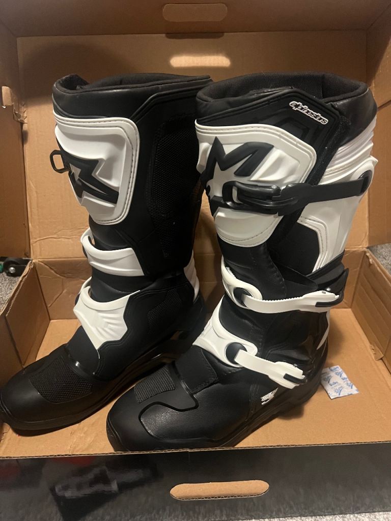 🏍️ Alpinestars Tech 3 motorcross Enduro Adventure motorcycle boots uk 9 £155
