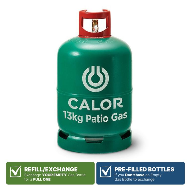 Calor gas (FULL) 13kg Patio Gas Bottle BBQ/Patio Heater/Pizza Oven etc