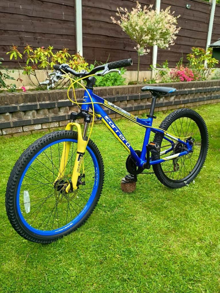 Carrera blast Childs disc brake mountain bike 