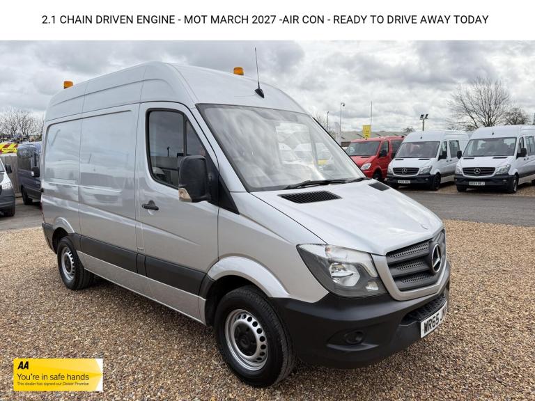 2015 Mercedes-Benz Sprinter 2.1 313 CDi BlueEFFICIENCY Panel Van 4dr Diesel Manual RWD L1 H3 (211...